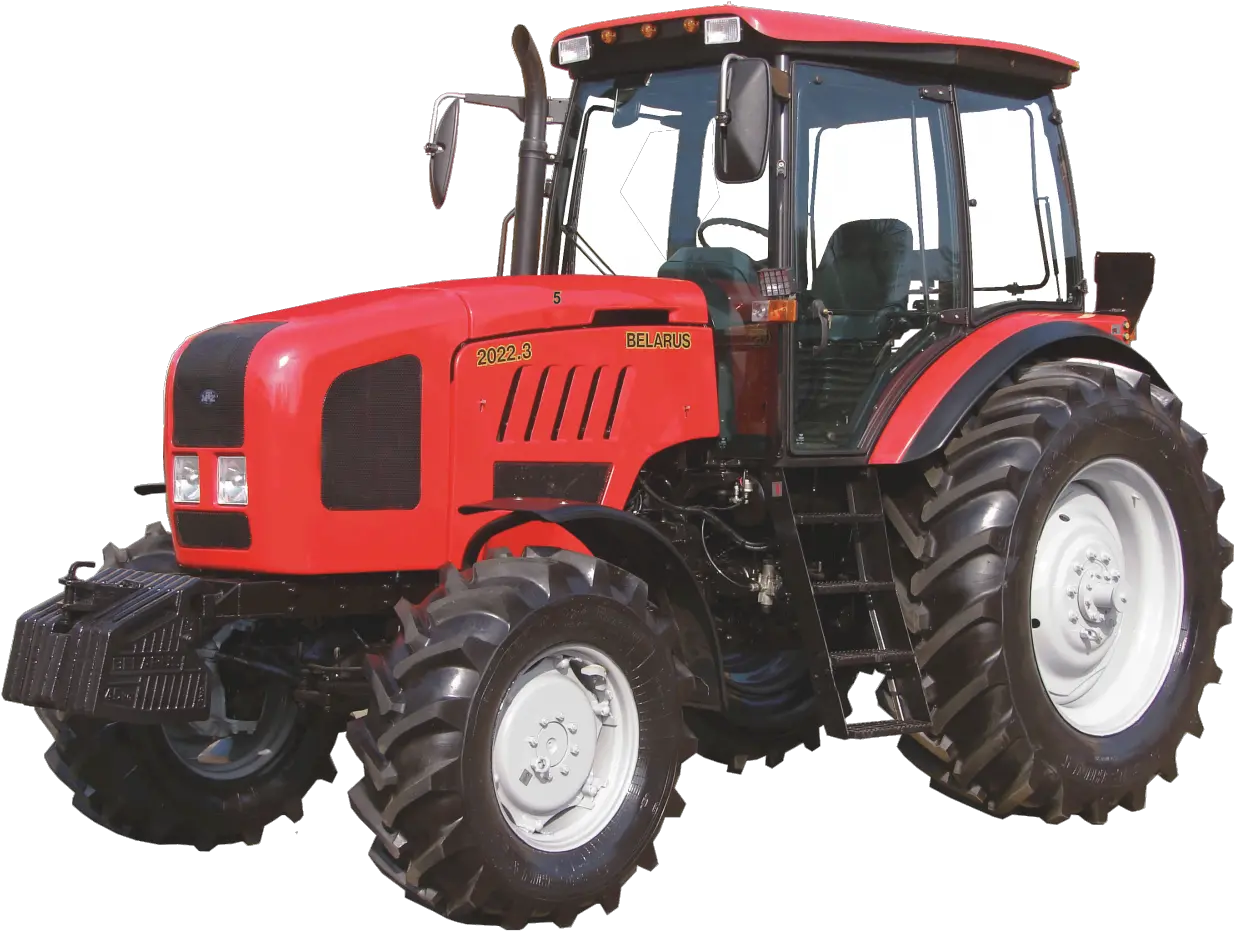 Red Tractor Png Image