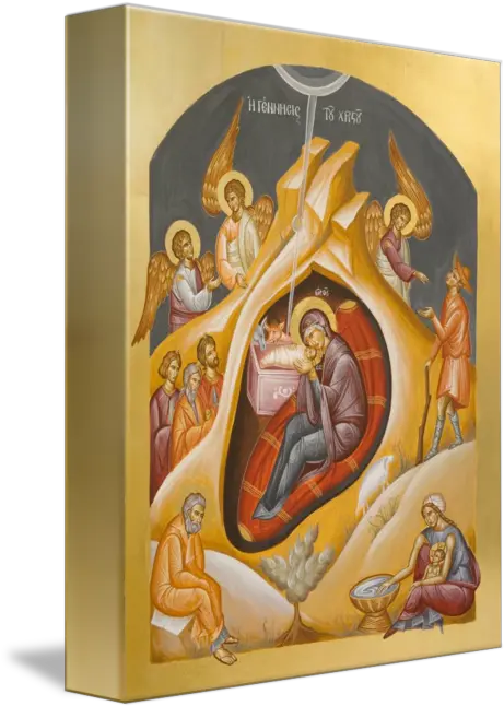 Nativity Of Christ By Julia Bridget Hayes Png Icon