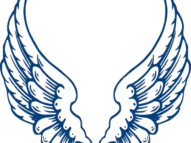 Angel Wing Outline Png