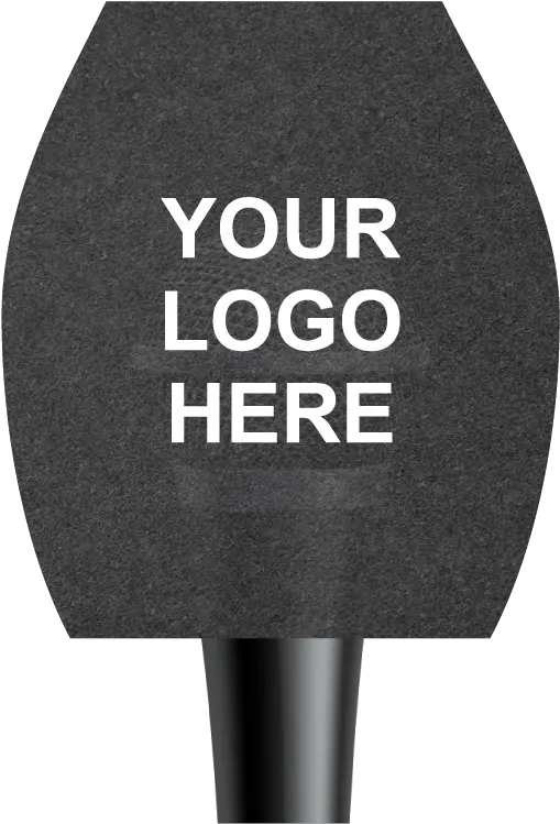 Triangle Microphone Sponge Best Mic Sponge With Your Logo Sign Png Sponge Png