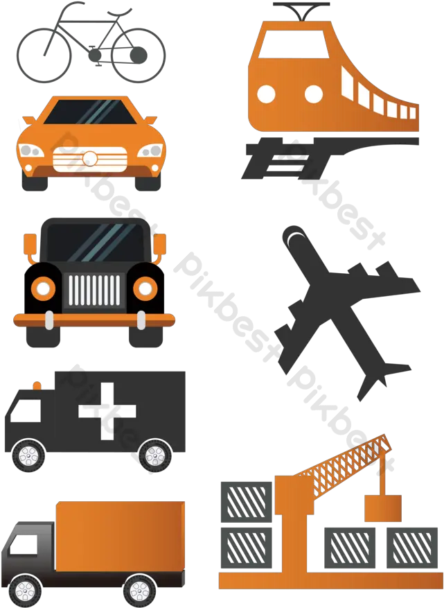 Transport Icon Image Ai Free Download Pikbest Van Png Tow Truck Icon Png