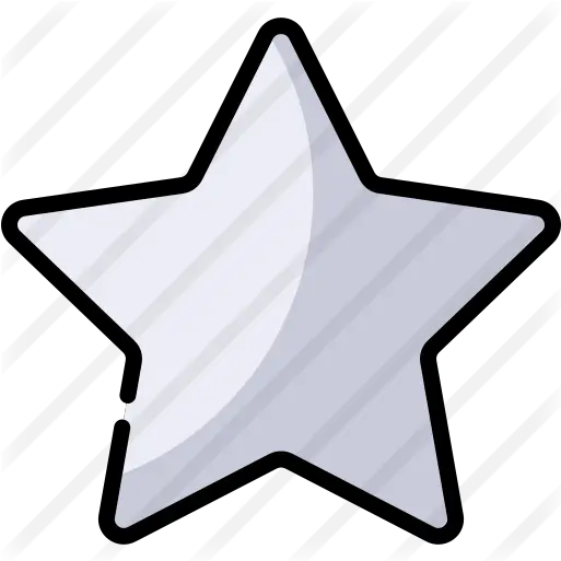 Star Shape Banderin Propositos Año Nuevo Png Shape Icon