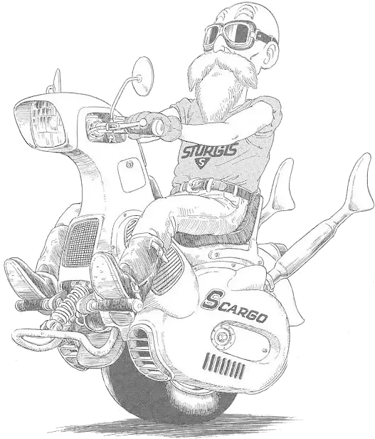 Drawing Spaceships Concept Picture Design Akira Toriyama Vehicles Png Master Roshi Png