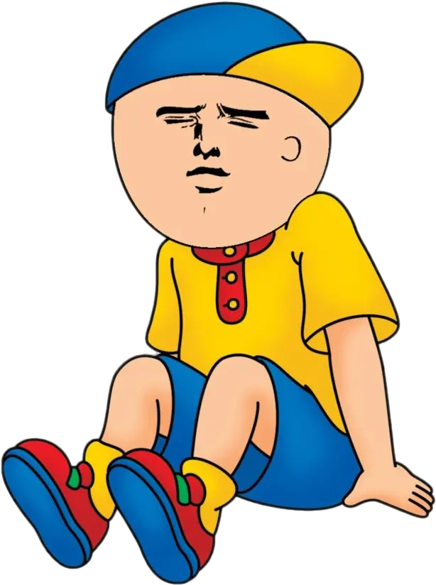 Dank Meme Png Transparent Image Mart Caillou Png Sitting Png