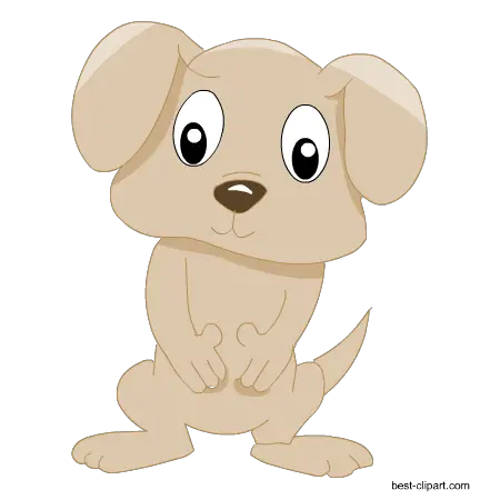 Download Cute Puppy Free Clip Art Dog Full Size Png Cartoon Cute Dog Png