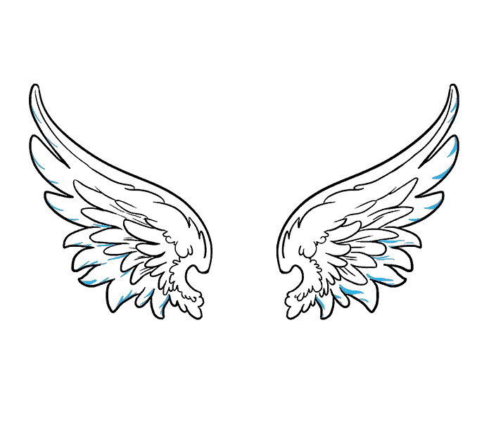 Realistic Angel Wings Png