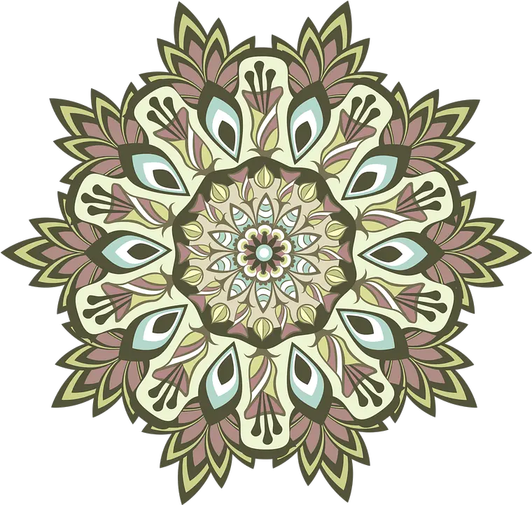 Mandala Pattern Round Free Vector Graphic On Pixabay Mandala Png Floral Pattern Png