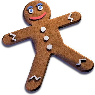 Gingerbread Man Fun From Bimobject Free Bim Object For Cross Png Gingerbread Man Png