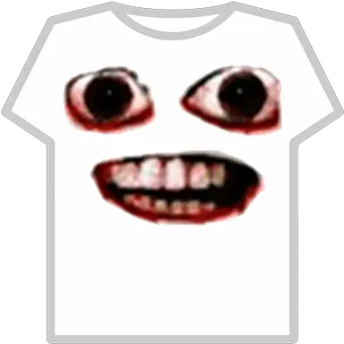 Creepy Face Transparent T Roblox Face T Shirt Png Roblox Face Transparent