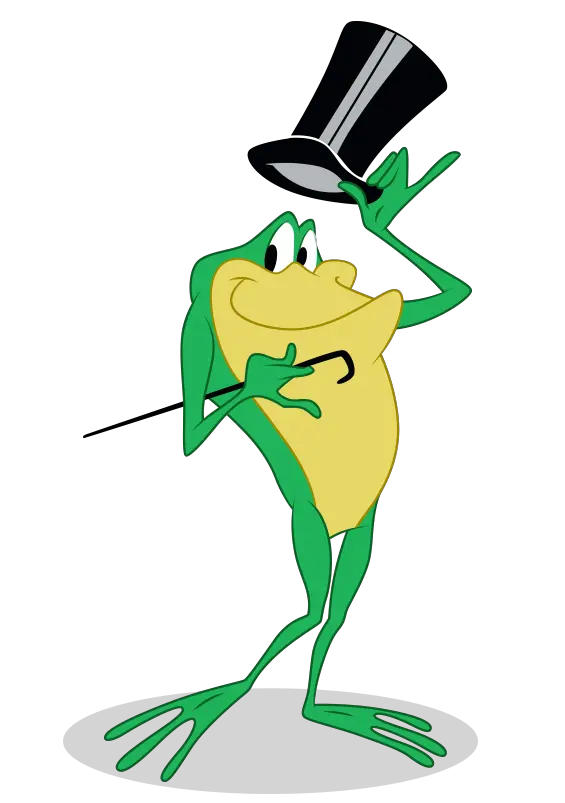 Frog Top Hat Png Official Psds Looney Tunes Michigan J Frog Hat Png