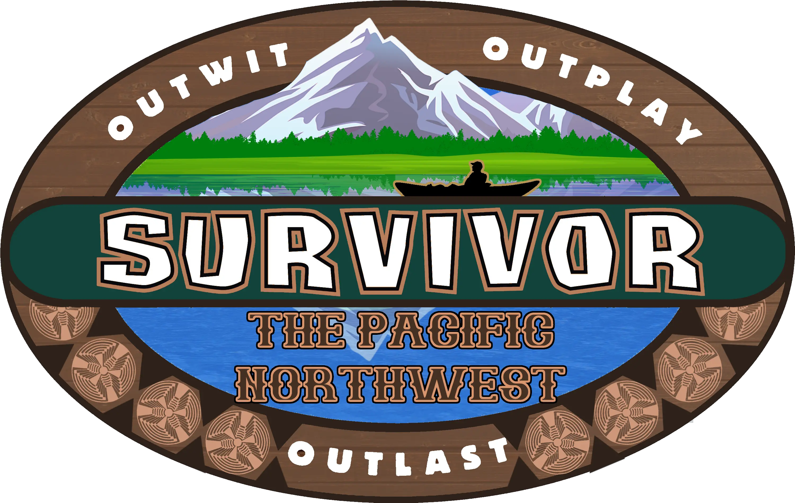 Survivor The Pacific Northwest Fanmade Logo Imgur Survivor Caramoan Png Fan Logo