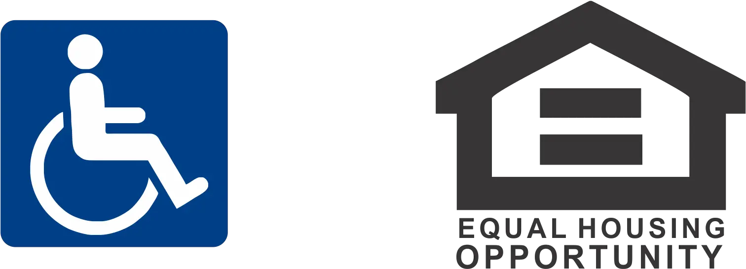 Equal Housing And Handicap Accessible Fair Housing Act Logo Png Equal Housing Logo Png