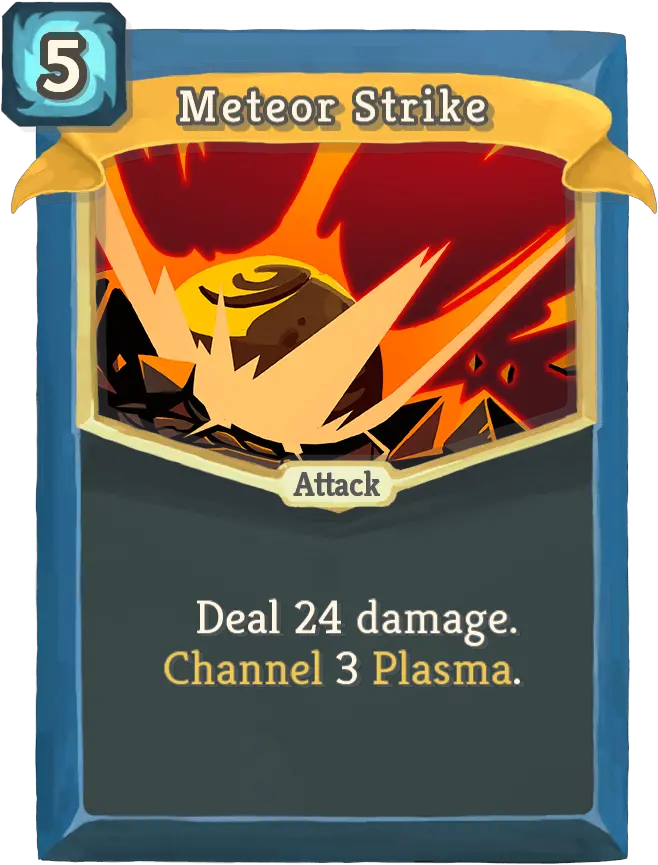 Meteor Strike Slay The Spire Wiki Fandom Slay The Spire Blizzard Png Meteor Png