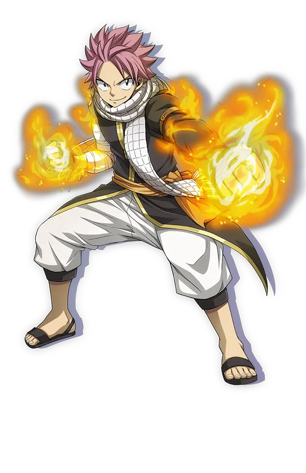 Protagonist Pair Of Natsu And Lucy Fairy Tail Dice Magic Natsu Png Natsu Png