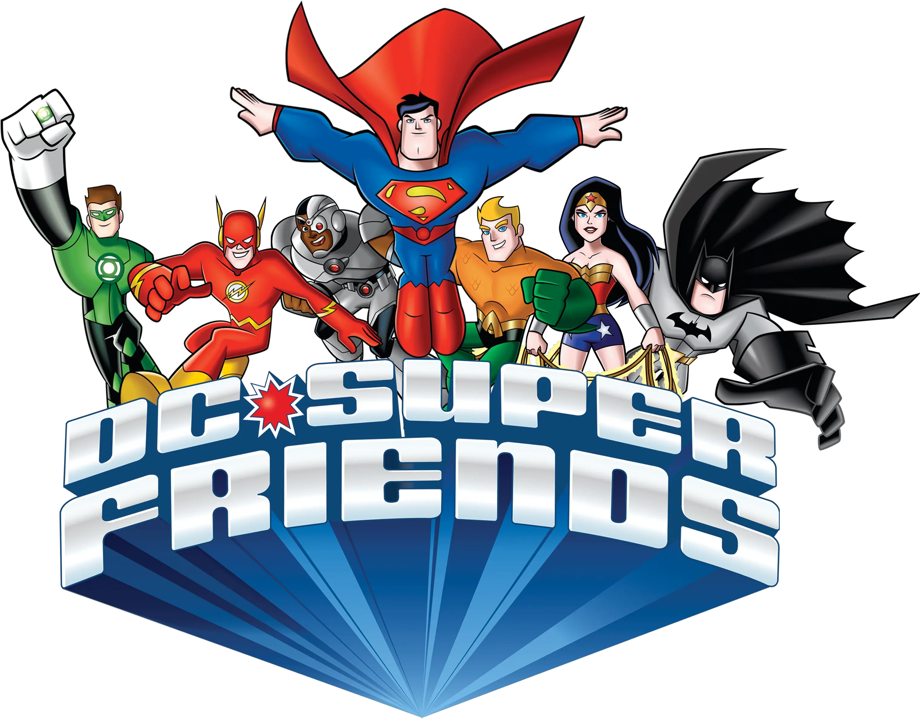 Kidscreen Archive Toy State To Make Licensed Dc Super Dc Super Friends 2015 Png Warner Bros Logo Png