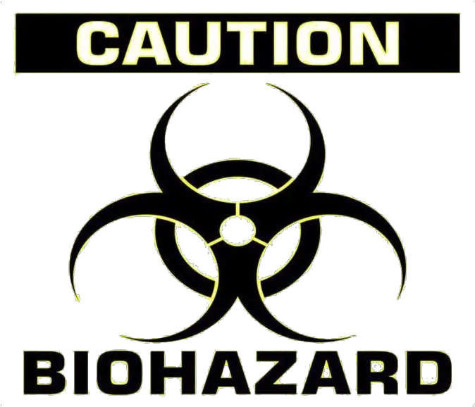 Biohazard Sign Png Clipart Mart Bio Hazard Sign Hd Caution Sign Png