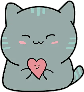 Cat Pink Girls Kawaii Cute Tumblr Cute Imagenes Sadnees Kawaii Png Sad Cat Png