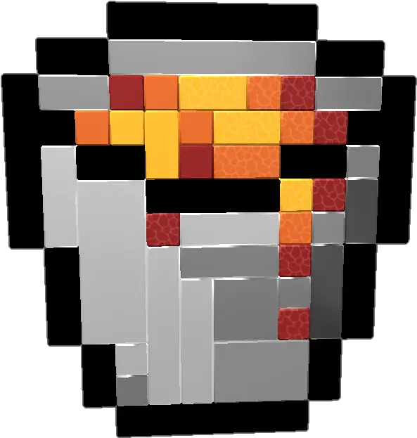 Minecraft Lava Bucket Png Pixelart Of U201clava Bucketu201d From Minecraft Lava Bucket Diamond Pickaxe Png