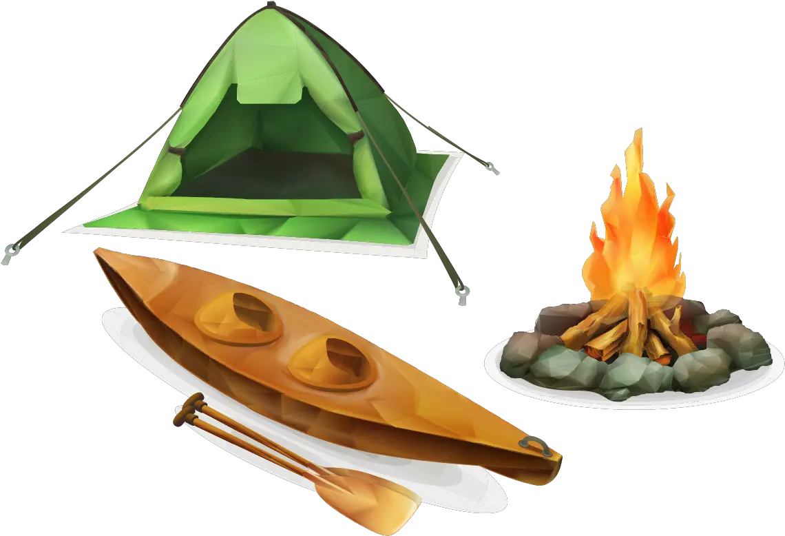 Bonfire Png Download Image Dibujos De Tienda De Campaña Bonfire Png