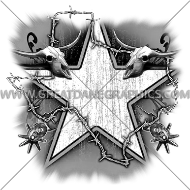 Texas Barbed Wire Background Texas Star With Barbed Wire Png Barbed Wire Transparent