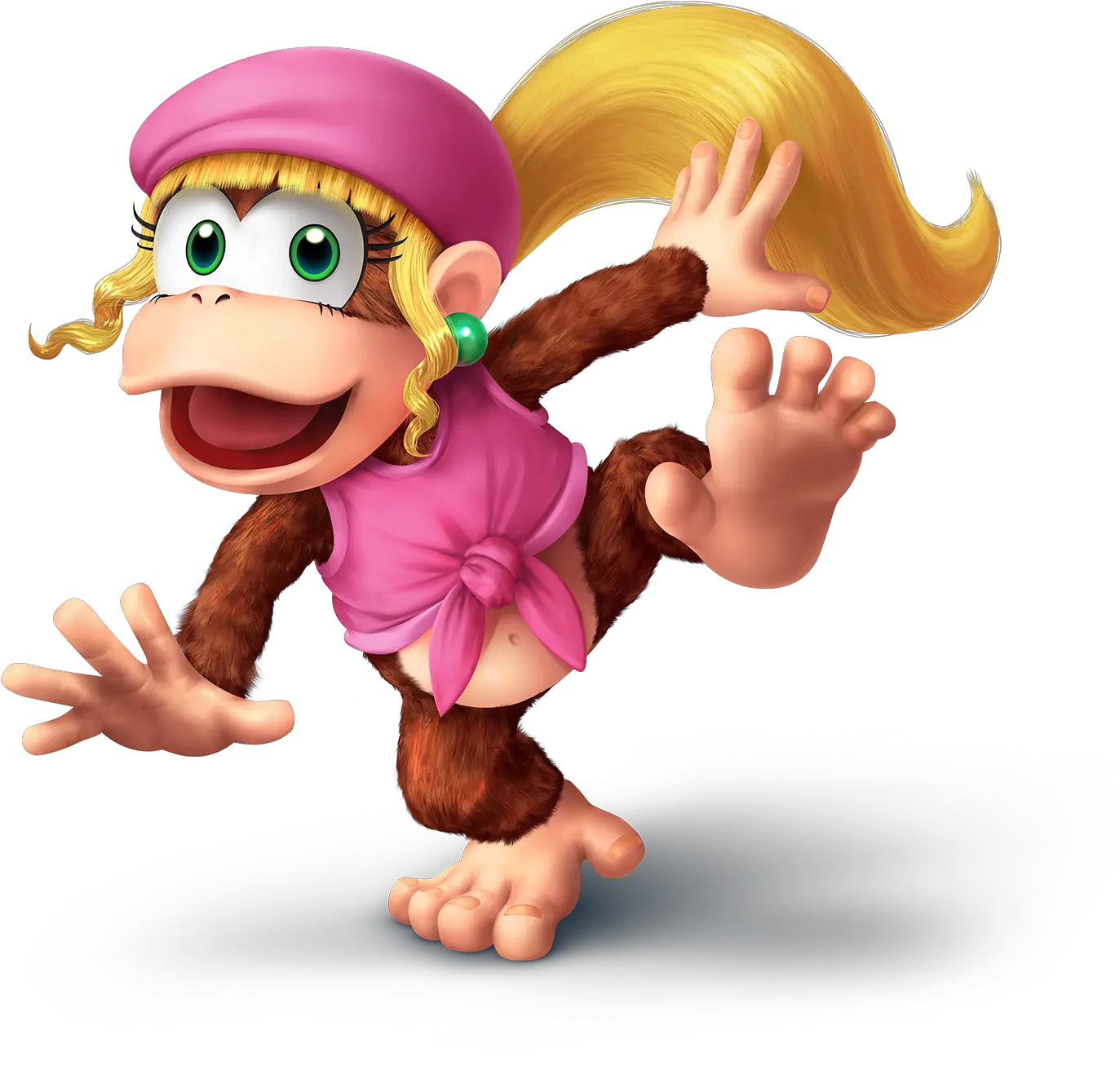 Super Smash Bros Dixie Kong Smash Bros Png Kong Png