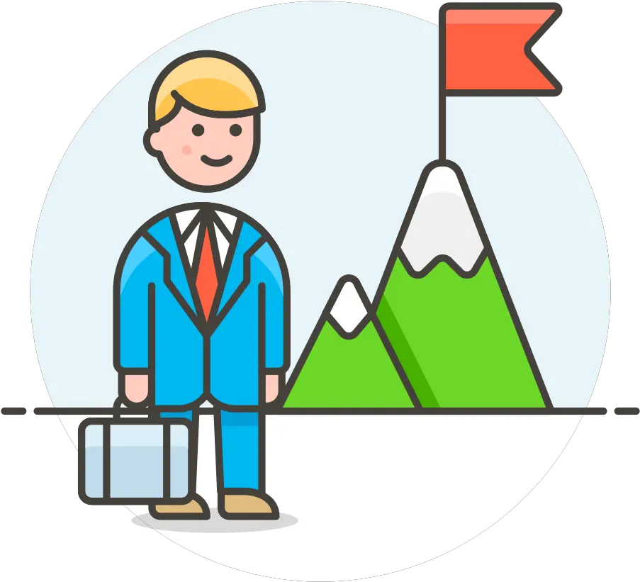 Success Goal Businessman Icon Businessman Icon Png Success Png