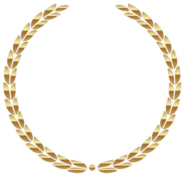 Go To Image Transparent Gold Wreath Png Gold Leaf Png