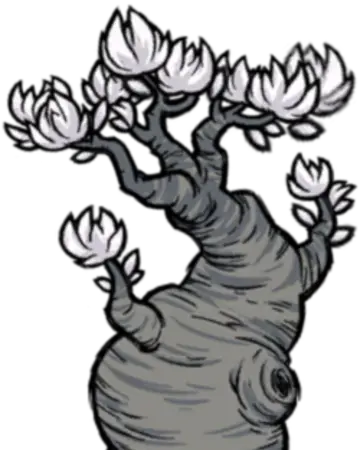 Lune Tree Donu0027t Starve Game Wiki Fandom Dst Lunar Tree Png Tree Line Png