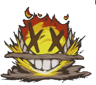 Download Hd Junkrat Transparent Overwatch Symbol Junkrat Junkrat Sprays Png Fireball Logo Png