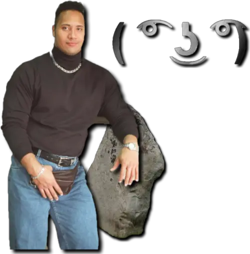 My Edit 80s Png Transparent The Rock Dwayne Johnson Dwayne Johnson High School 80s Png