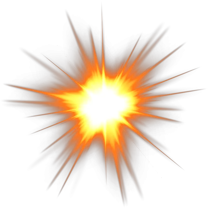 Explosion Bubble Png