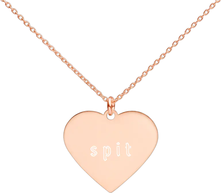 S P I T Necklace Ask A Sub Png Spit