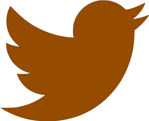 Brown Twitter Icon Free Brown Social Icons Social Media Tweet Icon Png Twitter Image Png