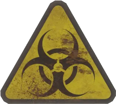 Download Fo4 Hazard Sign Biohazard Symbol Free Png Hazard Sign Png