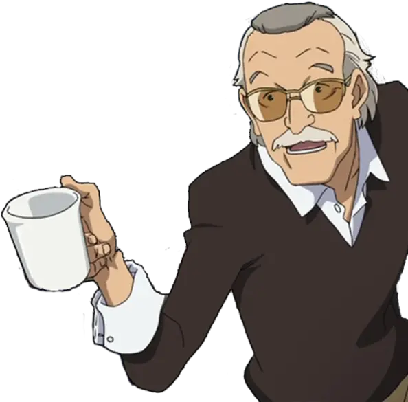 152054 Stan Lee Cartoon Png Stan Lee Png