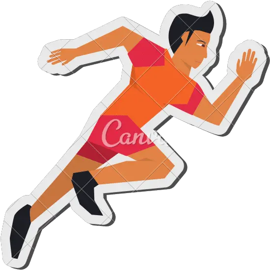 Running Man Icon Canva Png Running Man Icon