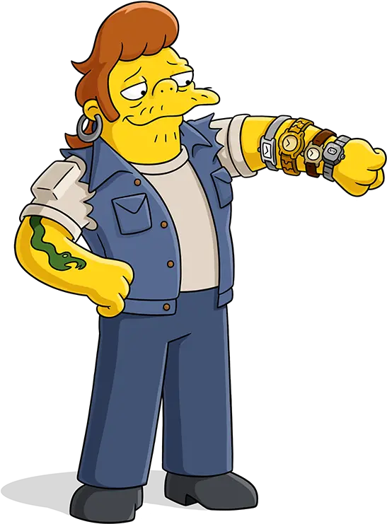 The Simpsons Png Image Transparent Snake Jailbird Simpsons Los Simpson Png