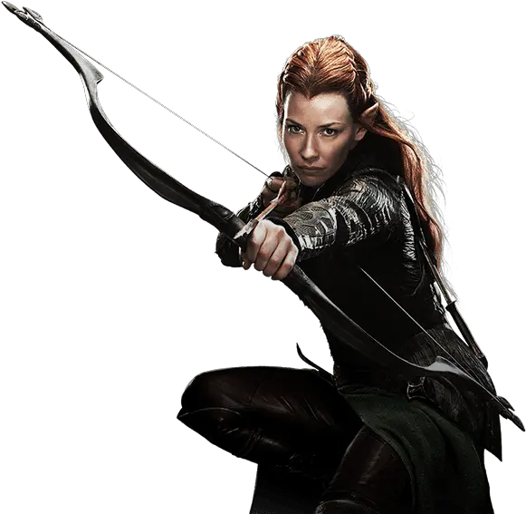 Png Tauriel Evangeline Lilly Tauriel Wasp Bow And Arrow Png