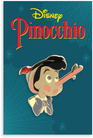 Pinocchio Enamel Pin Cartoon Png Pinocchio Png