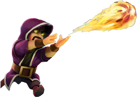 Library Of Clash Clans Wizard Png Files Fireball Wizard Clash Royale Clash Png