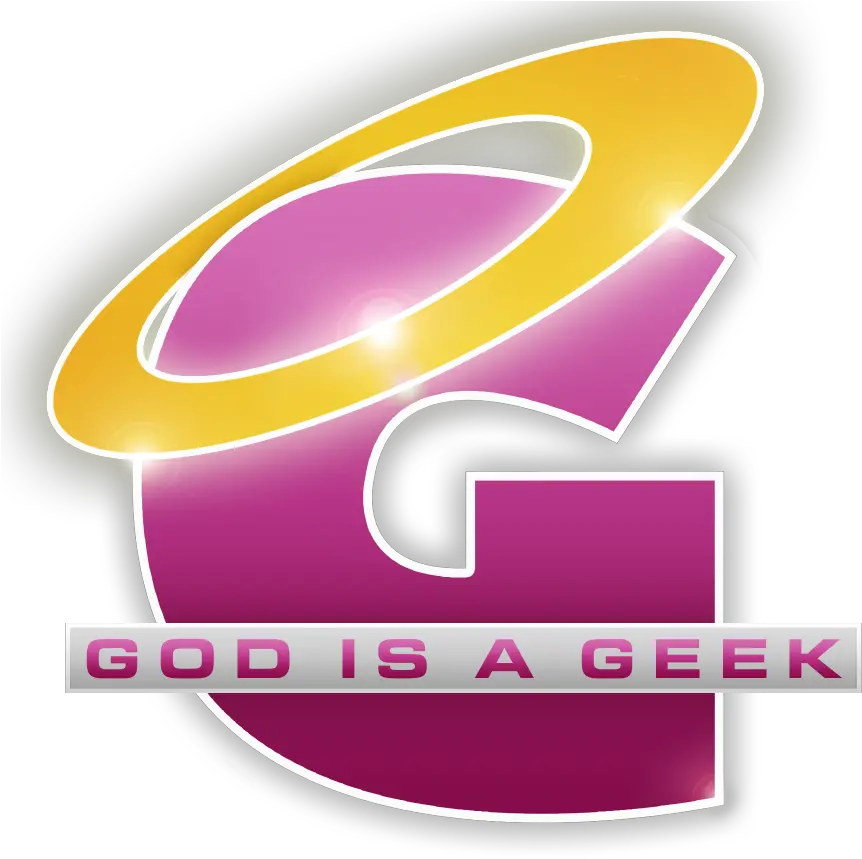 God Is A Geek Logo Transparent Png God Is A Geek Geek Logo