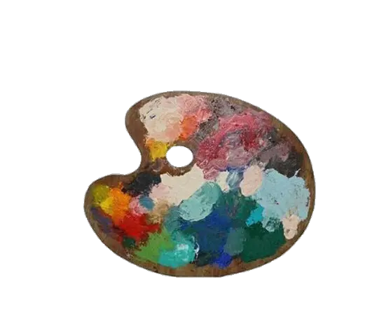 Paint Palette Png Aesthetic Niche Meme Png Paint Palette Png