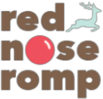 Red Nose Romp Indianapolis In 5k Running Poster Png Nose Png