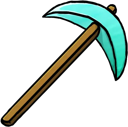 Diamond Pickaxe Icon Minecraft Pickaxe Icon Png Minecraft Diamonds Png