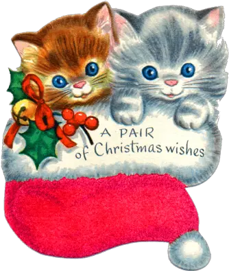 Download Christmas Kitten Png Selecting Christmas Day Kitten Png