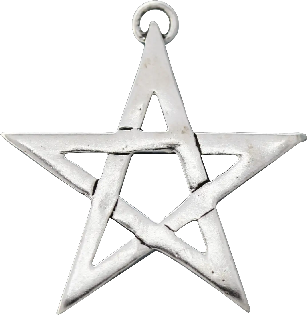 Open Pentagram Pendant Png Pentagram Transparent