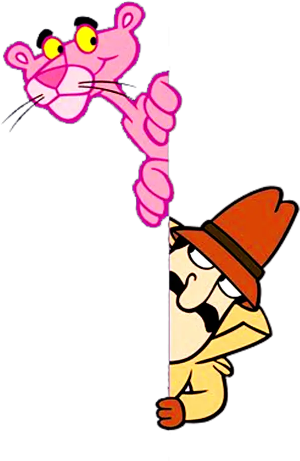 Pink Panther And Inspector Clouseau Pink Panther And Inspector Png Panther Transparent