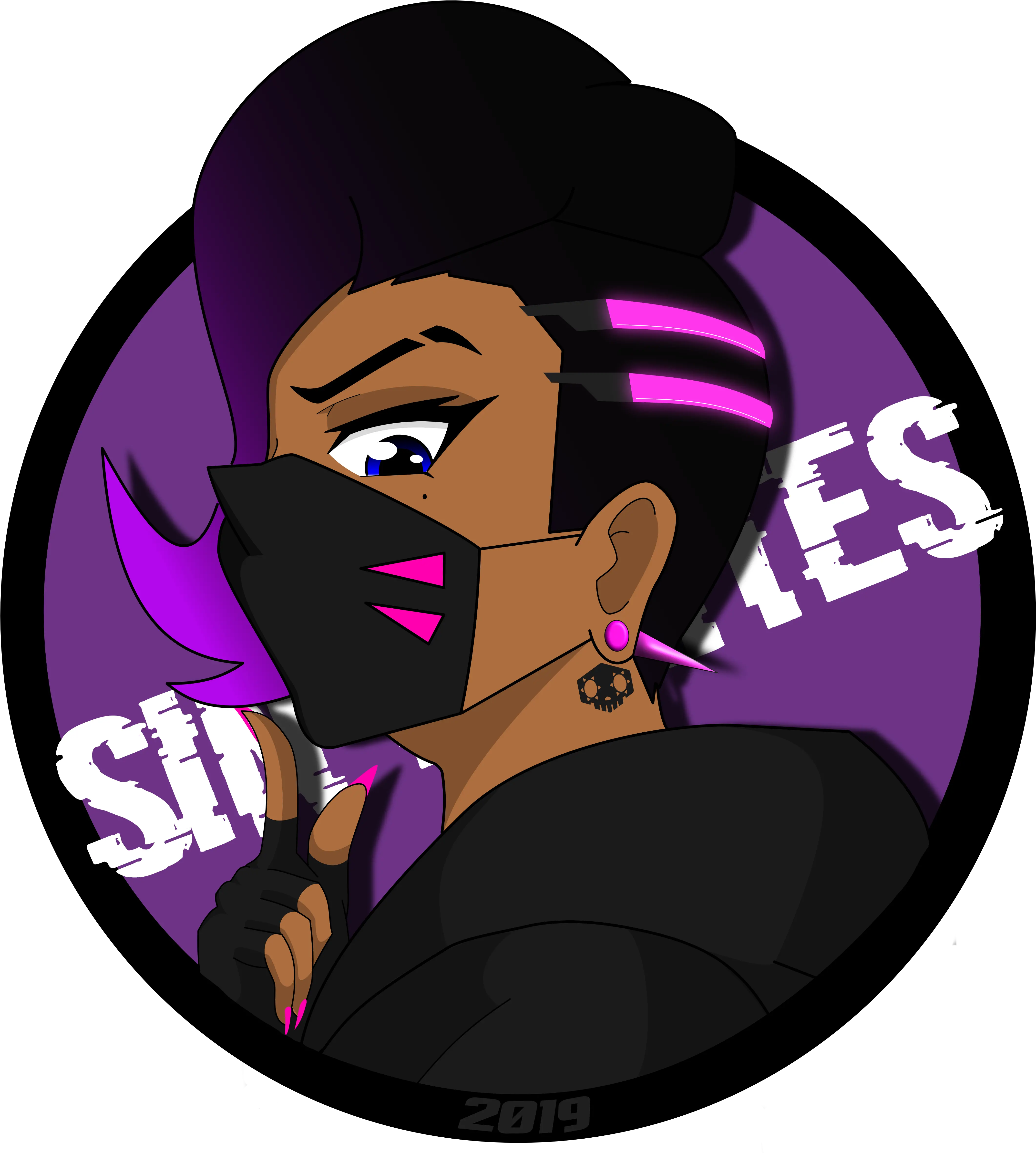 Overwatch Lmtlssociety Illustration Png Sombra Overwatch Png