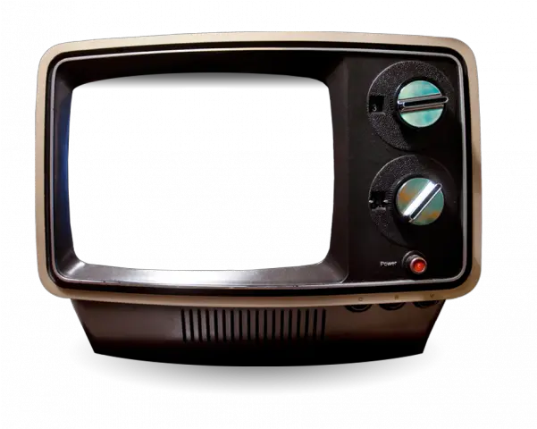 Old Tv Frame Png Transparent Images History Of Old Television Old Tv Png