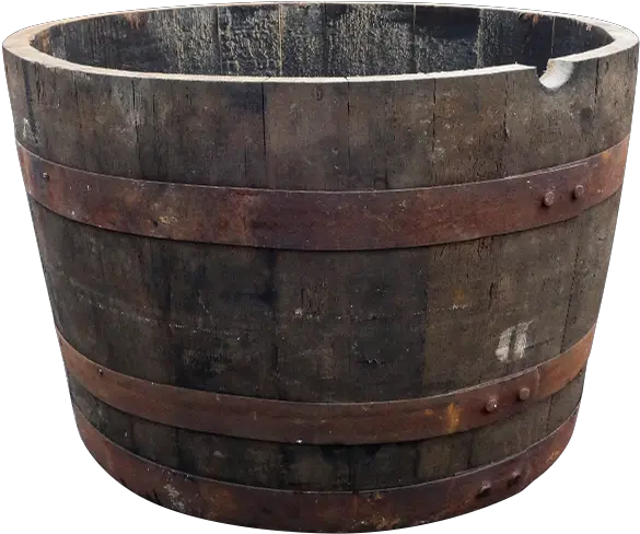 Half Whiskey Barrel Planter U2013 Chelsea Garden Center Flowerpot Png Planter Png